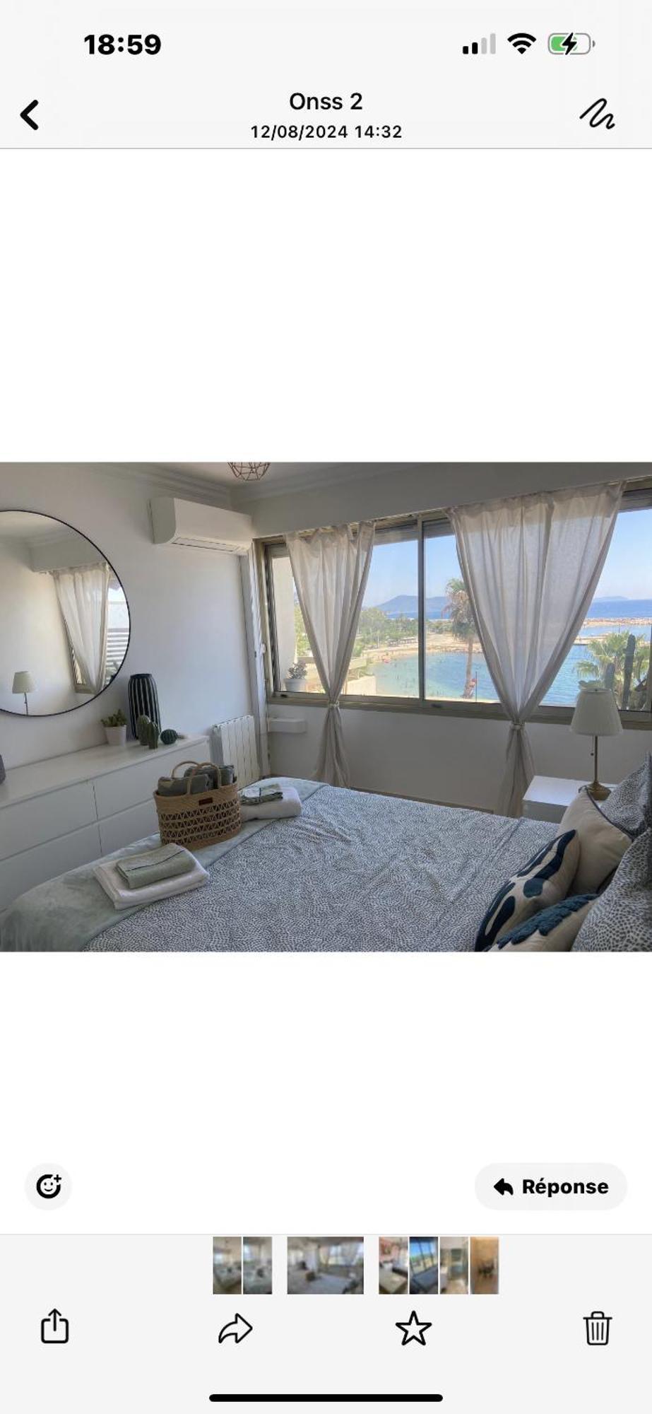 Appartement Panoramique Sur Mer Toulon Kültér fotó